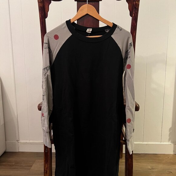 Smoking Lily Carside Tunic, in Tiger Ball, Size L - Picture 1 of 4